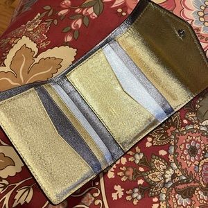 Tri-tone Mixed Metal Michael Kors Wallet